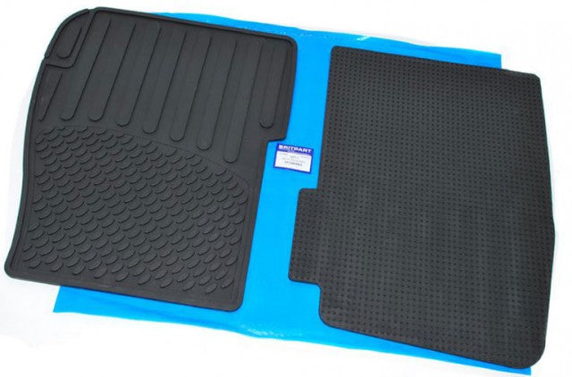 GA4424 - mat set rubber disco2 front Interior Accessory Land Rover Range Rover Discovery