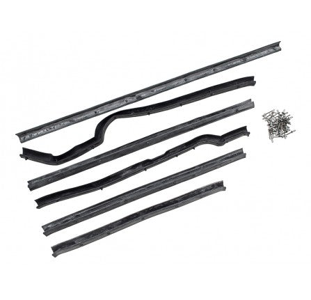 GA1494G - SERIES FRONT DOOR SEAL KIT RH OEM (incl rivets) Body Part Land Rover Range Rover Series