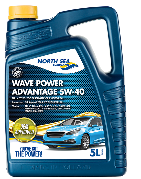 72040005 - Wave Power Advantage 5W40 Synth 5ltr  by NSLElectrical Part Land Rover Range Rover Defender