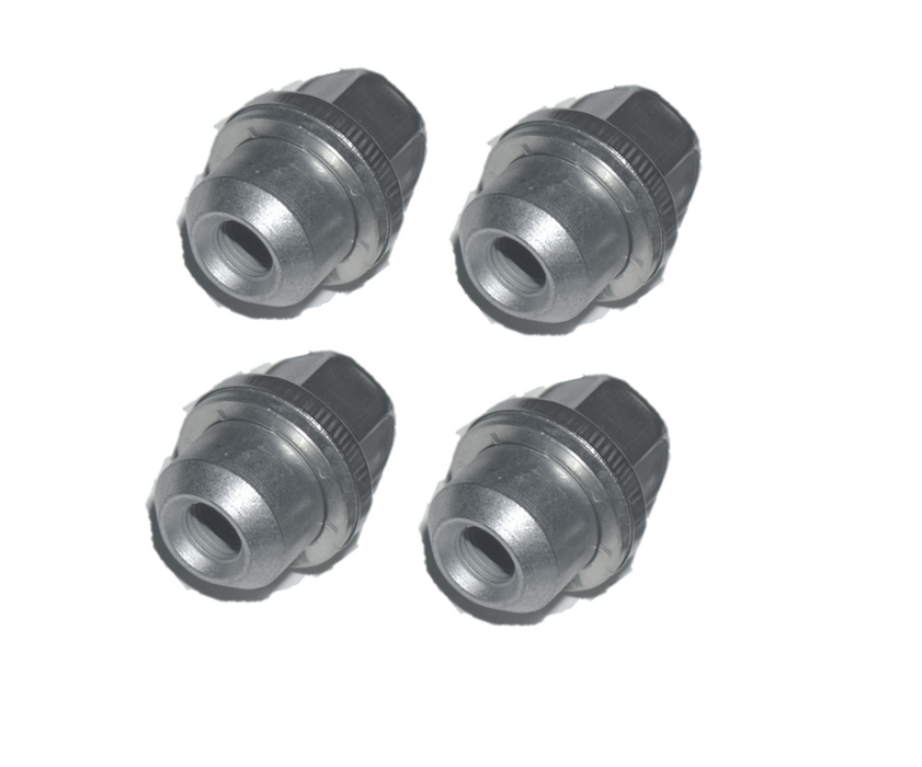 BA 017B - Locking Wheel Nut Set - Steel Wheels (set of 4) by AftermarketWheel System Part Land Rover Range Rover Discovery, Range Rover