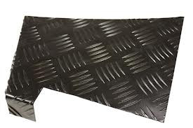 BA 124C - Protector Wing Rear 2mm Black DEF 90 Body Part Land Rover Range Rover Defender