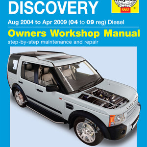 DA4505 - haynes manual Discovery3  04>09 diesel