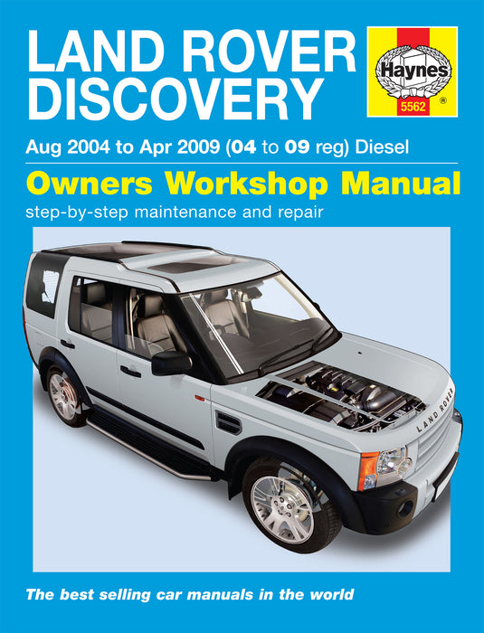 DA4505 - haynes manual Discovery3  04>09 diesel  by HaynesRepair & Maintenance Land Rover Range Rover Discovery