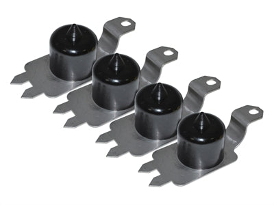 RNV100060PKIT - Bump stop kit Polyurethane Black Standard Steering or Suspension Part Land Rover Range Rover Discovery