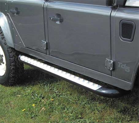 GA7011 - Side Protectors - Defender 110 (Pair) by AftermarketBody Part Land Rover Range Rover Defender