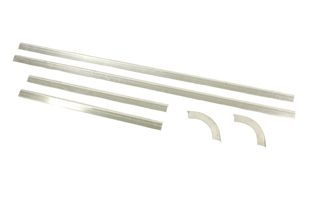 BA 1900 - kit retainer glass safari door alu strips by SafariBody Part Land Rover Range Rover Defender, Series
