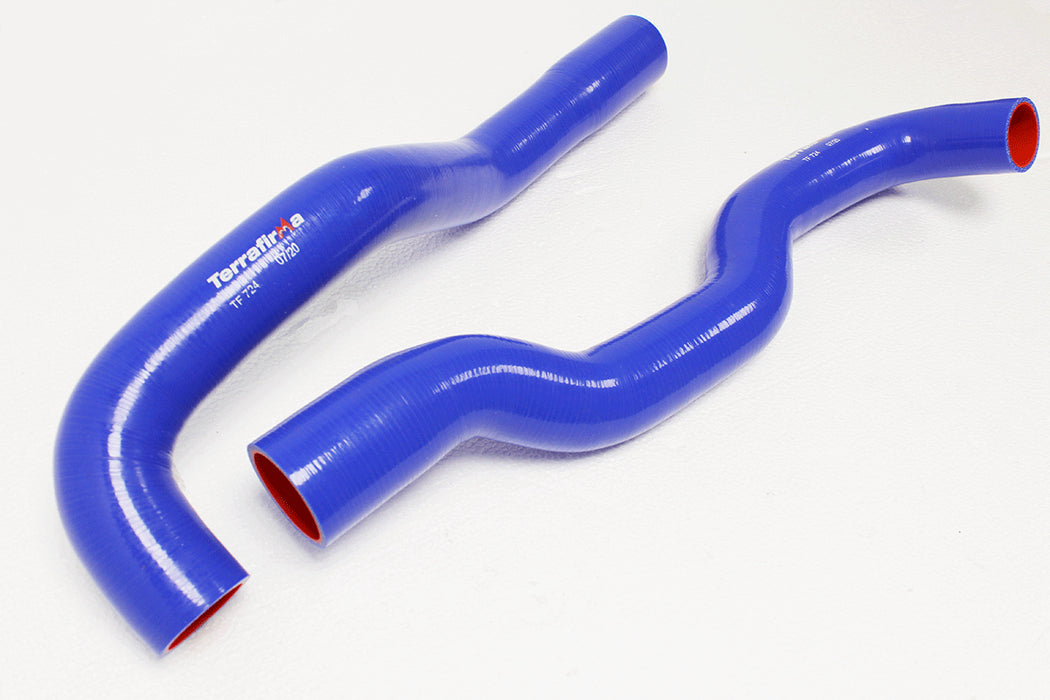 TF724 - Silicone hose kit Defender Puma 2.4 Blue by TerraFirmaEngine Part Land Rover Range Rover Defender