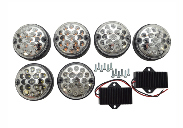 DA1143CL - Defender NAS LED Light Kit – Clear Lens by WipacElectrical Part Land Rover Range Rover Defender