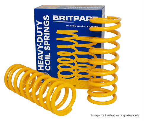 DA4208 - Rear Coil Springs | 50mm Lift  by BritpartSteering or Suspension Part Land Rover Range Rover Defender