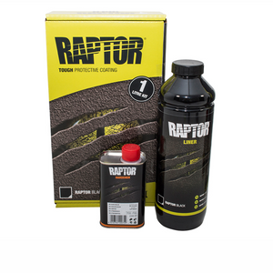 GA6497 - Raptor 1L Kit -Inc Black 750ml Liner & 250ml Hardener
