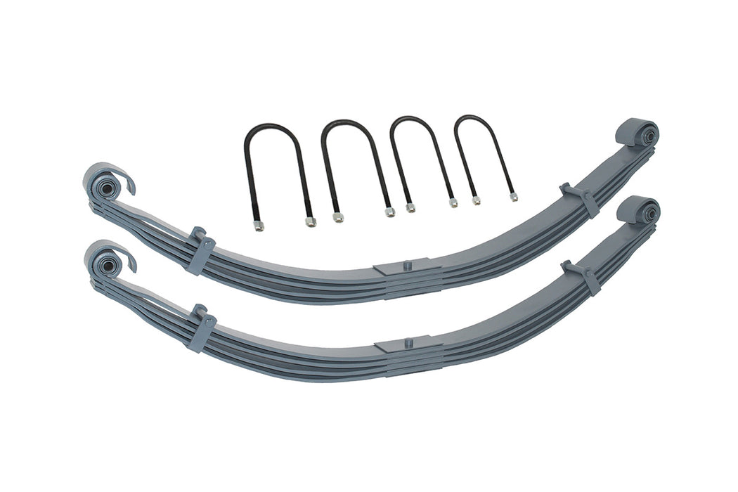 GA2003 - Parabolic springs 4 leaf pair rear (including u-bolts and nuts) by AllMakesSteering or Suspension Part Land Rover Range Rover Series