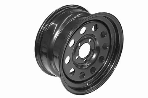 GRW012 - Steel Wheel Modular - Black 8x16 - Terrafirma by TerrafirmaWheel System Part Land Rover Range Rover Discovery, Range Rover