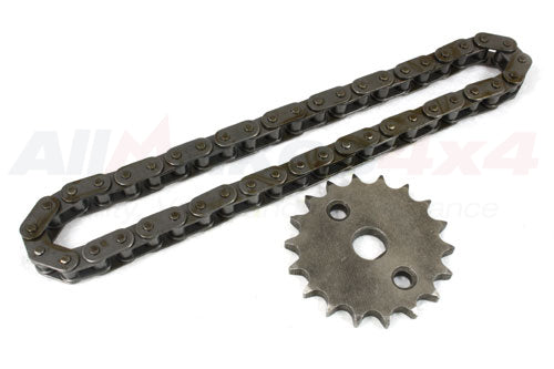 LQX100130 - kit sprocket/chain oil pump TD5 by EurospareEngine Part Land Rover Range Rover Defender, Discovery