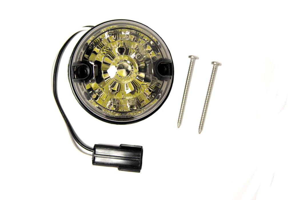 LR048189LEDSM - Front Side Light - Smoked LED 33V 73mm by WipacElectrical Part Land Rover Range Rover Defender, Series