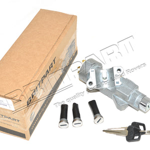 LR077438 - lock set compl vehicle 3 barrels 2 keys and strng column lock