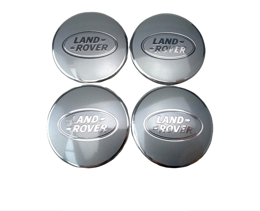 LR094546 - Wheel Centre Cap - Titan Silver (set of 4) Genuine LR by Land RoverWheel System Part Land Rover Range Rover Discovery, Range Rover, Range Rover Sport, Range Rover Evoque, Range Rover Velar