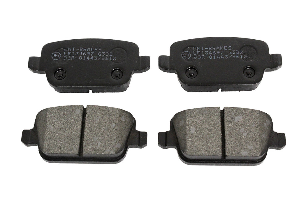 LR134697 - Brake pad set rear Freelander 2 - Unibrakes by AftermarketBrake Part Land Rover Range Rover Freelander 1