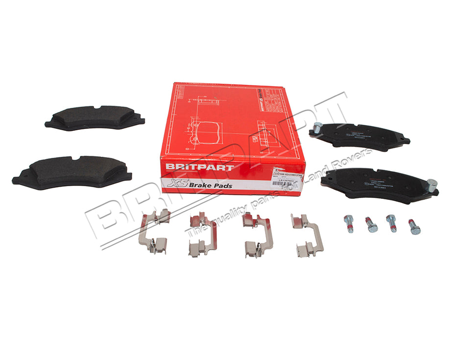 614123463XS - BRAKE PADS - WITH SPRINGS by Britpart XSBrake Part Land Rover Range Rover Discovery, Range Rover, Range Rover Sport