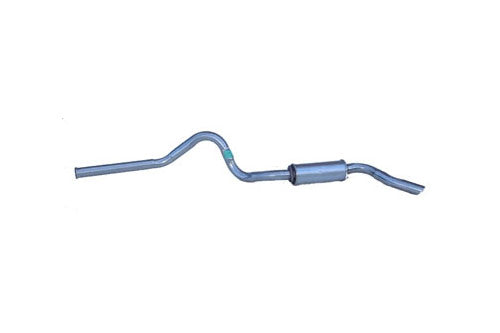 NTC1800 - exhaust tailpipe & box 2.5 110 by AllMakesExhaust Part Land Rover Range Rover Defender