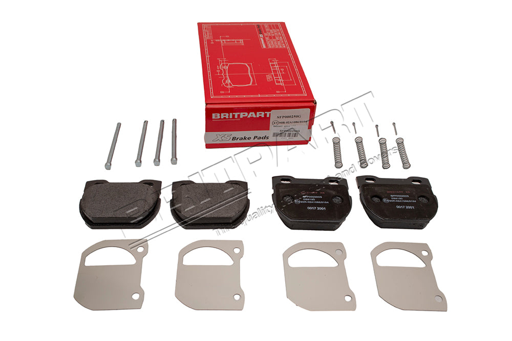 SFP000250XS - SET-PAD-BRAKES by BritpartBrake Part Land Rover Range Rover Defender