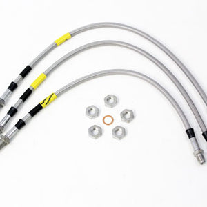 TF640GD - Brake hose kit Stainless Steel + 50mm extra length