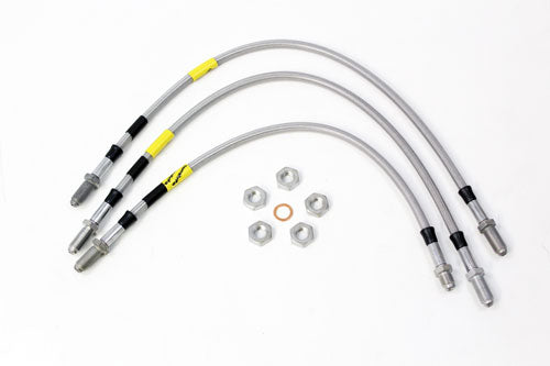 TF640GD - Brake hose kit Stainless Steel + 50mm extra length by GoodridgeBrake Part Land Rover Range Rover Defender
