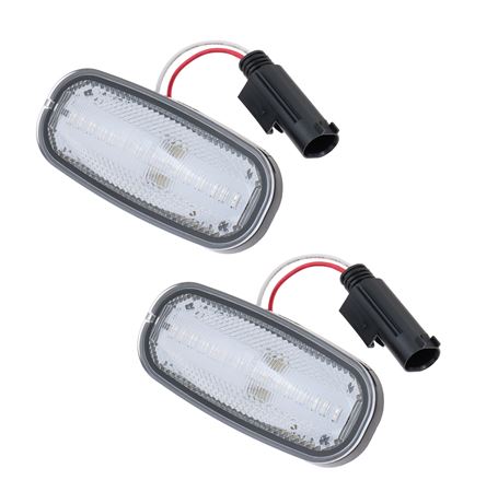 GA8530 - repeater side clear LED PAIR Electrical Part Land Rover Range Rover Defender, Discovery, Freelander 1