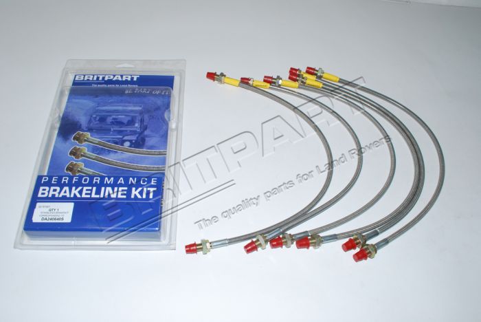 DA240640S - Brake hose kit RRC metric stainless steel broidered GOODRIDGE Brake Part Land Rover Range Rover