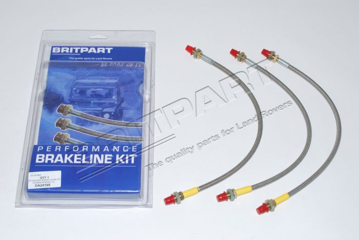DA2419S - Brake Hose Kit Standard Kit Series 3 by AftermarketBrake Part Land Rover Range Rover Series