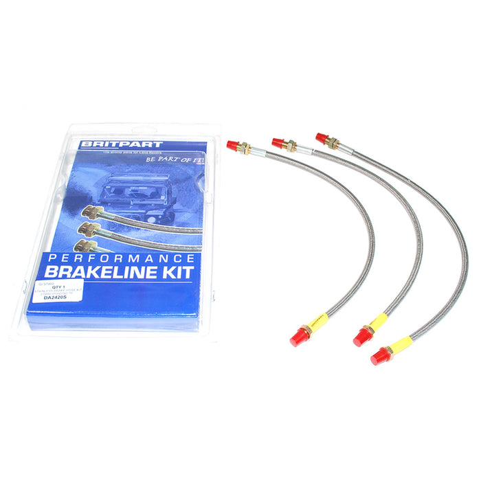 DA242040S - Brake Hose Kit 40mm Series 2A/3  by AllMakesBrake Part Land Rover Range Rover Series