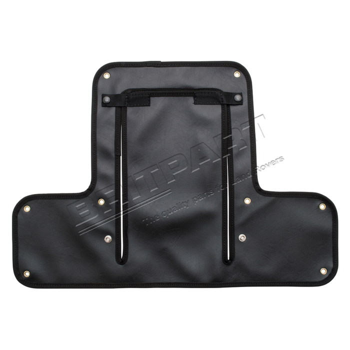 DA4025BLACK - Radiator Muff - Black - Series 2 by AftermarketCooling or Heating Part Land Rover Range Rover Series