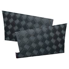 DA4071B - Rear Wing Protector 2mm Black by AftermarketBody Part Land Rover Range Rover Defender