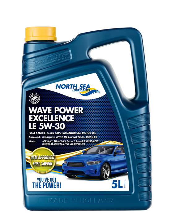 5W30 - WAVE POWER LE 5W30 5L oil Engine Part Land Rover Range Rover
