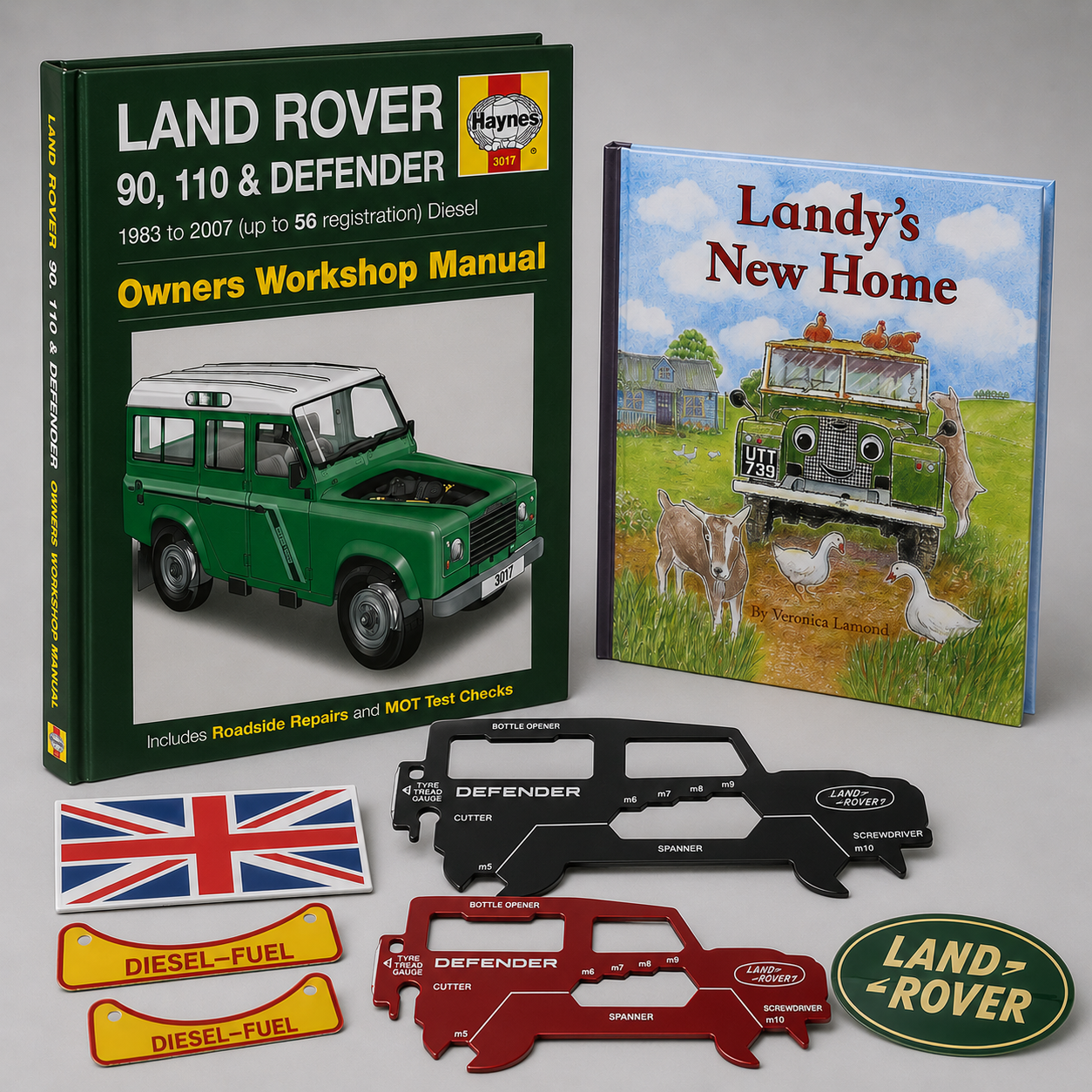 Unlock a world of precision, power, and style with our collection of Land Rover accessory gifts and gadgets.