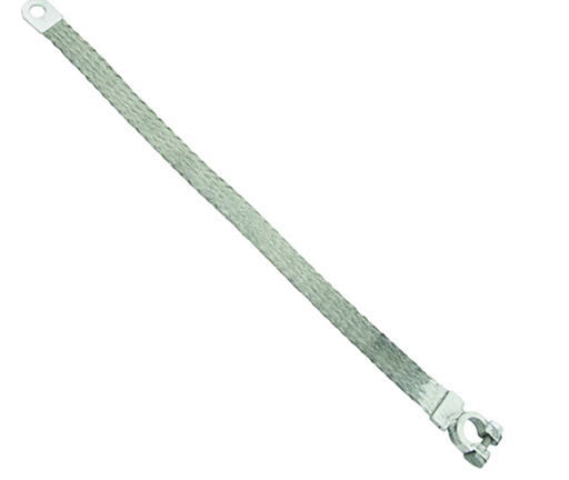 16.0081 - Braided Earth Strap – Battery Clamp – 300mm Electrical Part Land Rover Range Rover Defender, Series