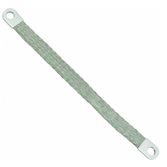 16.0092 - Braided Earth Strip – 21mm² 50cm – 10mm Eye