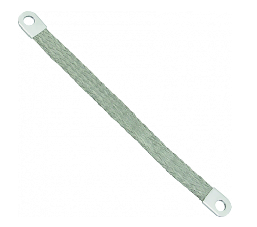 16.0092 - Braided Earth Strip – 21mm² 50cm – 10mm Eye  by AftermarketElectrical Part Land Rover Range Rover Defender, Discovery, Range Rover, Series