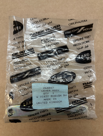 268847 - Lever assy GENUINE LR  by Land RoverTransmission or Gearbox Part Land Rover Range Rover Series