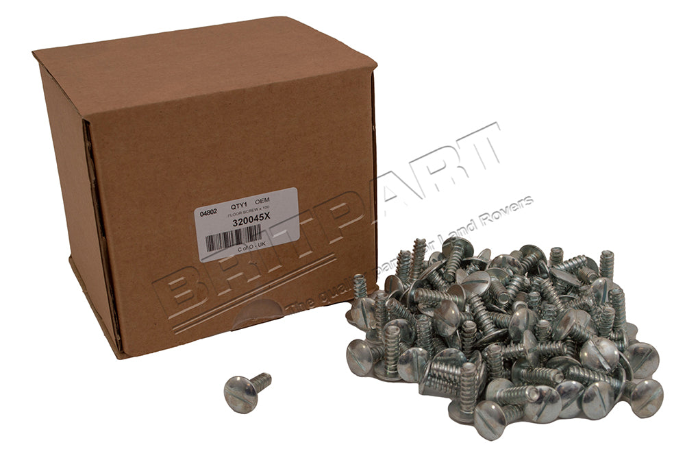 320045X - FLOOR SCREW x 100  by OEM Land Rover Range Rover 