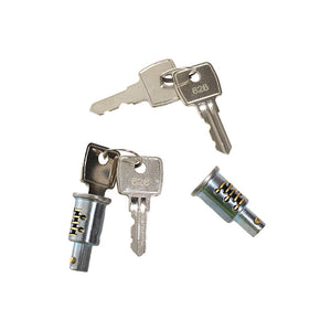 395142 - LOCK SET 2 BARRELS KEYS