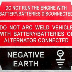 396116 - Label waarschuwing batterij losgekoppeld
