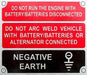 396116 - Label  Land Rover Range Rover 