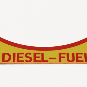 502951 - decal 'DIESEL-FUEL'