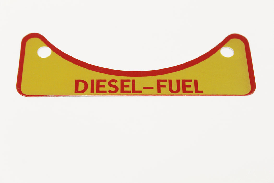 502951 - decal 'DIESEL-FUEL'  by PR2 AllMakes OEBody Part Land Rover Range Rover Defender, Series
