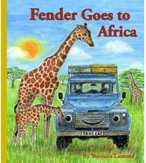 FENDER AFRICA - Childrens Book - Fender Goes to Africa  by Britpart Land Rover Range Rover 