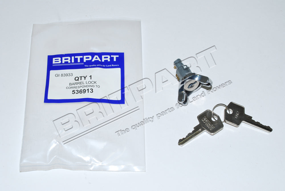 536913 - barrel lock & key  by BritpartElectrical Part Land Rover Range Rover Series