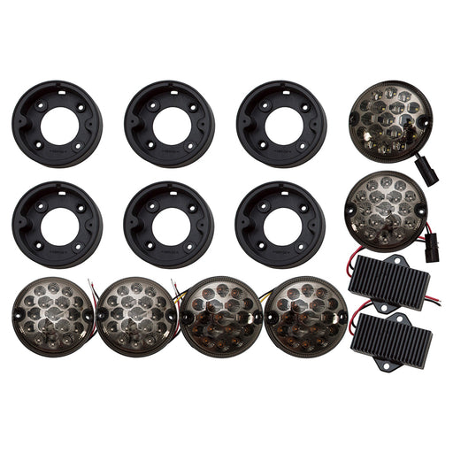 DA1143SM - NAS Light Kit - LED - Smoked  by AftermarketElectrical Part Land Rover Range Rover Defender
