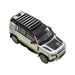 DA3377 - Diecast 1:76 Scale Model - Indus Silver Defender 110  Land Rover Range Rover 