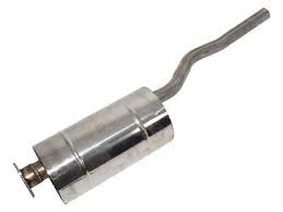 562731SS - silencer exhaust RHD stainless steel