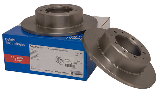 571912G - R/R Rear Brake Disc (Pair)  by DelphiBrake Part Land Rover Range Rover Range Rover